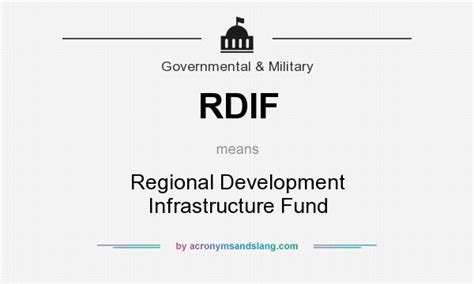 what does rdif mean